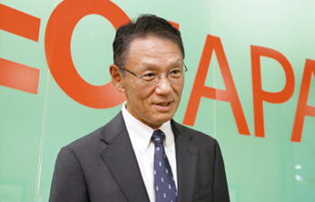 Message from Akinori Saito, President Growth Strategy